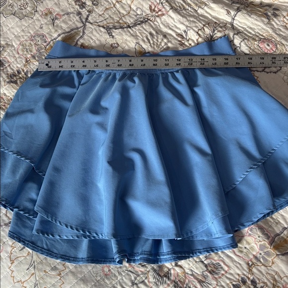Blue Layered Athletic Skort - Picture 6 of 9